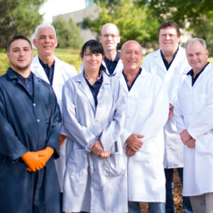 Allentown Optical's team of lab technicians